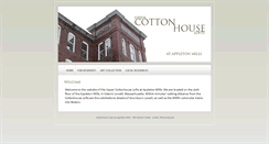 Desktop Screenshot of cottonhouselofts.com